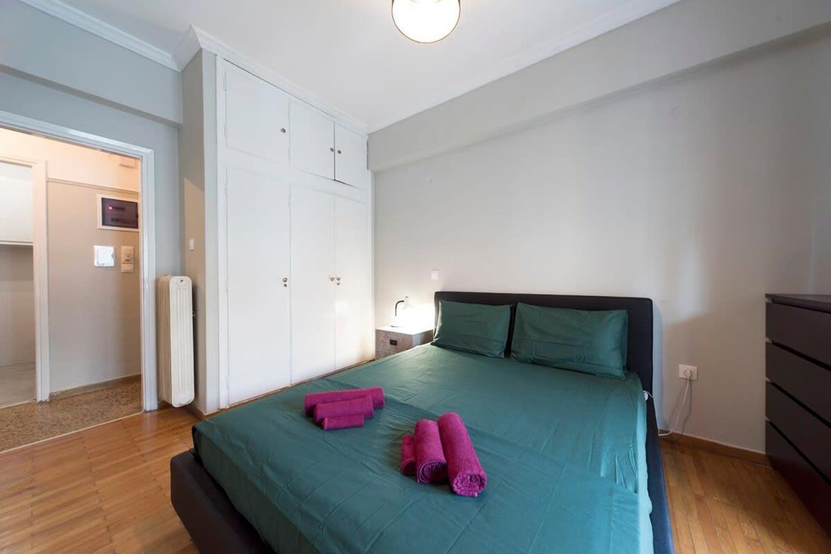 Central Apartment 3' To Metaksourgio Metro Station 雅典 外观 照片