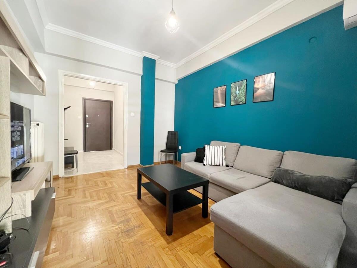Central Apartment 3' To Metaksourgio Metro Station 雅典 外观 照片