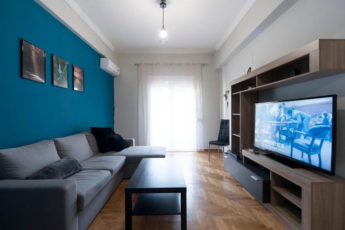 Central Apartment 3' To Metaksourgio Metro Station 雅典 外观 照片